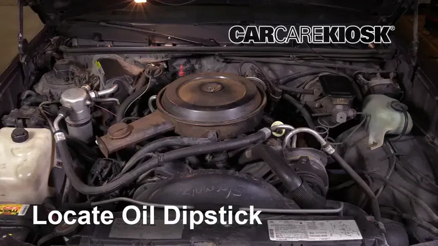 1987 Chevrolet El Camino 5.0L V8 Oil Check Oil Level